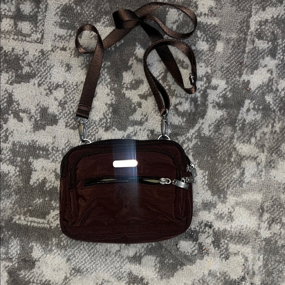 Baggallini Dark Brown Crossbody Bag